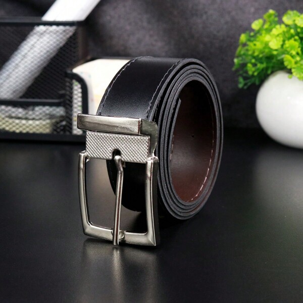 Cintos casuais masculinos para uso diário, uso em férias e passeios diários na escola, presente para namorado ou estudante.