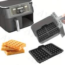 2 pièces Moule à gaufres en silicone pour friteuse à air, moule à gaufres pour les modèles AF400EU, AF451EU, SL400EU, AF500DE et de nombreuses autres friteuses à air