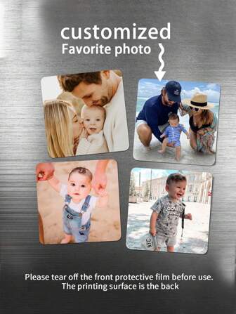 1 Pc Custom Acrylic Refrigerator Sticker, Personalized Photo Refrigerator Decoration, Valentine's Day Gift, Acrylic Custom Photo Refrigerator Sticker, Unique Souvenir For Friends, Family, Loved Ones, Wedding Anniversary, Valentine's Day, Birthday Gift,Multi-Functional,Ornamental,Reusable,Exquisite,Stylish,High-Quality,Colorful,Modern,Custom,Personalized,Unique,Ideal Gifts For Him,Ideal Gifts For Her,Boyfriend,Dad,Girlfriend,Mom,Family,Friends,Tea Room,Home,Garden,Office,For Anniversaries,For Valentine's Day,For Mother's Day,For Birthdays,For Father's Day,For Graduation,For Weddings,For Housewarming,Home Decor,Home Decor,Festive Calendar