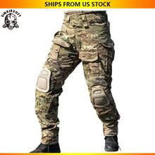 SINAIRSOFT SINAIRSOFT G3 Tactical Pants With Knee Pads,Men's Airsoft Paintball Hunting Outdoor Pants,Combat Army BDU Trousers
