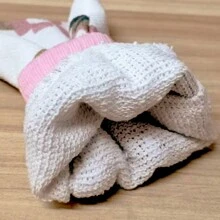 1 件花卉和叶子图案去角质浴巾，柔软面料身体擦洗毛巾，浴室配件，家居和厨房用品，男女通用，温和呵护肌肤