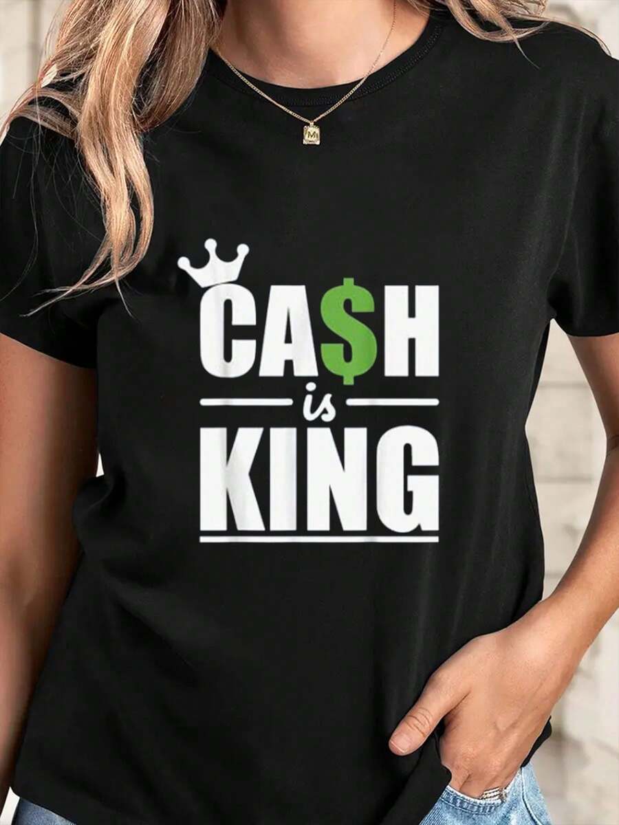 Camisetas divertidas con gráficos creativos de amor para el día de San Valentín, de algodón, de talla grande, suaves, elegantes, informales, de manga corta y cuello redondo