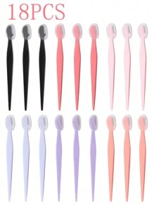 24pcs Women's Eyebrow Razors Various Colors Eyebrow Razor Set, Hair Removal Tool To Easily Remove Facial Hair, Straight Handle Eyebrow Grooming Tool, Unisex Epilator With Protective Cover, Suitable For Beginners To Avoid Scratching Face Or Body.