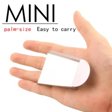 1pc Stainless Steel Jewelry Scoop - Mini Square Beading Scoop, Crafted Jewelry Scoop, Suitable For Round & Asymmetrical Beads