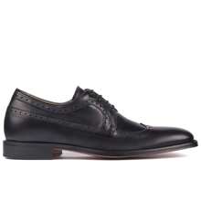 Masaltos Height-Increasing Shoes To Increase Your Height By Up To 7 Cm. Model Lexter Black, Elegant And Comfortable. Perfect For A Formal Look With Style. Dress Shoes For Men, Ideal For Everyday Wear Or To Match With Any Outfit. Made From Leather. Free And Fast Delivery. ✅ Fast Delivery To All Countries From Spain In 24/72 Hours - ✅ Delivery In 3-5 Days