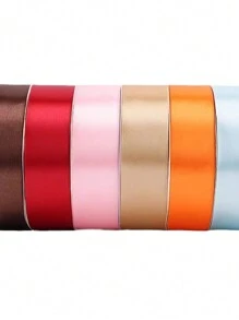 Ruy băng satin họa tiết hoa hồng, 4cm x 50 yard/cuộn, ruy băng dệt không phai màu, thích hợp để làm hoa hồng ngày Valentine, đám cưới, tiệc tùng, phụ kiện tóc, nơ, trang trí đám cưới, thiệp mời, trang trí sinh nhật, đồ thủ công DIY, các dự án may vá. - Nhiều màu - Xem 6