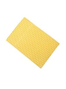 10pcs Honeycomb Beeswax Bottom Sheet Honeycomb Bottom Honey Beeswax Sheet Beekeeping Equipment Natural Wax Bottom Mold Silicone Beeswax Beeswax Honeycomb Sheet - Yellow - View 8