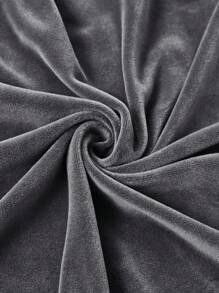 1 件 Eames 椅子套，采用毛绒面料制成，适用于家庭卧室客厅餐厅防尘防污 Eames 椅子套 - 深灰色 - 查看 3