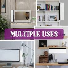 2 pièces/1 pièce Panneau mémo pour moniteur d'ordinateur, accessoires de bureau avec support autocollant. Décoration de bureau à domicile et panneau d'affichage
