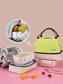 Custom Name Lunch Bag, Lunch Tote, Personalized Insulated Lunch Bag, Monogrammed Lunch Cooler Bag, Gift For Her