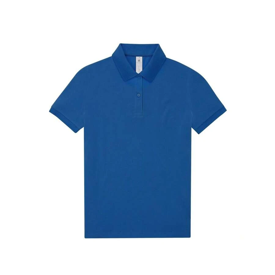 B&C Womens/Ladies My 180 Polo Shirt (Royal Blue) - 100% Ringspun Cotton - Royal Blue - View 1