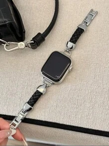 Armband für Apple Watch, kompatibel mit 38/40/41/42/44/45/46/49mm Apple Watch Series Ultra/SE10/9/8/7/6/5/4/3/2/1, Karomuster