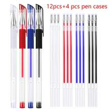 24pcs/Set 20 Mixed-Color High Temperature Disappearing Fabric Marking Pen Refills With 4 Pen Holders, Heat Erasable Pens For Sewing, Tailoring And Quilting (Random Red Ink Color)