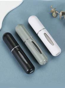 Bộ 3 chai xịt nước hoa rỗng 5ml, chai xịt phun sương có thể nạp lại, chai xịt mini, hộp đựng nước hoa kích thước bỏ túi, vật dụng cần thiết khi đi du lịch nghỉ mát, đi biển, đi học, dự tiệc. - Nhiều màu - Xem 6