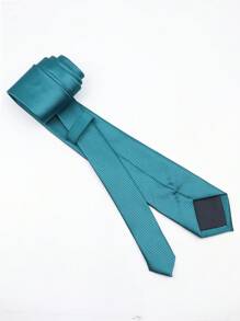 ZLQ&GOU 1 corbata sólida de moda para hombre, para decoración de vestido casual
