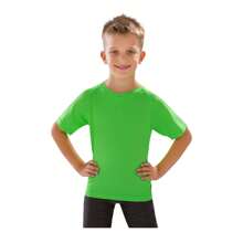 Childrens/Kids AirCool Performance TShirt (Lime) - 130gsm 100% Polyester - Lime Green - View 3