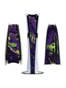 1 miếng dán bảo vệ tùy chỉnh cho máy chơi game Pro Console, miếng dán PVC chống vân tay, chống trầy xước, tương thích với phiên bản Pro Disc Edition và phiên bản kỹ thuật số - nhãn dán chuyên nghiệp - Xem 17