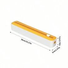 1 Stück magnetischer Folienabroller und -spender - wiederverwendbar für Klarsichtfolie, Alufolie und Backpapier, praktisches Zubehör für Küchenschubladen - mehrfarbig - Übersicht 6