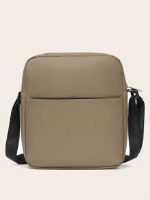 3pcs/Set Fashion Versatile Tie-Dye Cartoon Large Capacity Backpack Set - Khaki - View 4