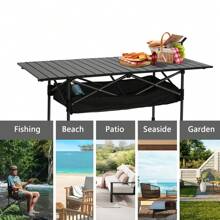 Outdoor Table - Black - View 7