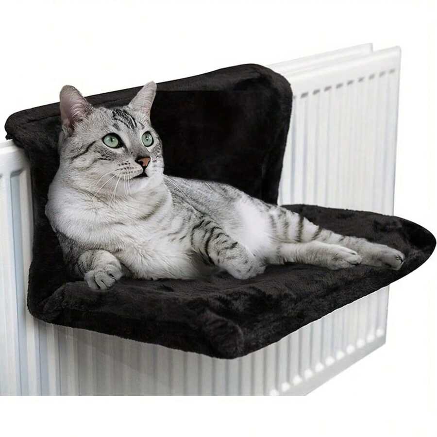 Iron Frame Cat Hammock, Home Use Sturdy And Cat Hanging Bed, Warm For Winter, Detachable And Foldable Cat Tower