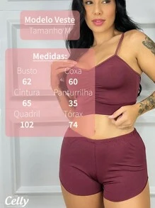 Women Pajama Sets - 彩色 - 查看 2