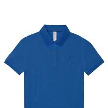 B&C Womens/Ladies My 180 Polo Shirt (Royal Blue) - 100% Ringspun Cotton - Royal Blue - View 2