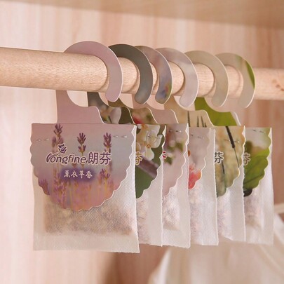 5pcs/10pcs/Set Wardrobe Diffuser Bags,Wardrobe Deodorant Sachet Anti-Mold And Anti-Insect Air Freshener Bag For Bedroom Car Interior Room Suitable For School, Office, Home, Travel,Home Decor