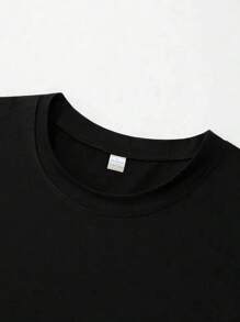 Customized Men's Personalized Loose Fit T-Shirt - Add Your Own And Text Images (Family Photo/Selfie/Pet Photo/Friend Photo) To Design Your Personalized Printed T-Shirt