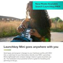 25-Key USB MIDI Keyboard Controller With DAW Integration Portable Launchkey Mini MK3 Fixed Chord Mode Arpeggiator For Music Production - 迷你MK3 - 查看 5