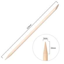 LUSLUKING 10/50/100pcs Dual-Ended Beech Wood Orange Sticks - Odorless Nail Manicure & Pedicure Tools For Gel Polish Removal And Cuticle Care - Multicolor - View 7