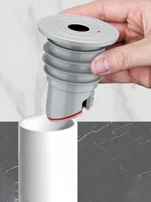 1pc Dispositivo antirrefluxo de drenagem de cozinha, máquina de limpeza de bacia de cozinha, anel de vedação de silicone, bloqueador de drenagem