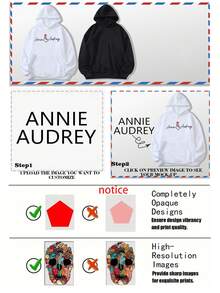 Sudadera personalizada con texto impreso, ropa de grupo para reunión familiar, temática de festival de música para bebé/amigos/parejas/mascotas, tops de otoño/invierno, sudaderas para mujer, regalos para vacaciones/Navidad/Acción de Gracias/aniversario/boda, regalos para el mejor amigo para el Día de San Valentín - Blanco - Ver 4