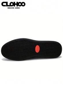 CLOHOO Brand Men's Shoes, 2-Layer Genuine Leather, Rubber Sole, Handmade Business Casual Leather Shoes - Dark Brown - View 5