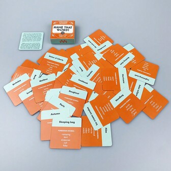 Quick Thinking, Fast Talking! If Your Partner Guesses Correctly, You Get A Point. A "Battle Of Wit And Luck" Tabletop Card Game - Exclusive Mini Card Game Version Suitable For Any Occasion.