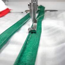 1PC T168/S518L Zipper Foot For Industrial 1-Needle Lockstitch Sewing Machine All Steel Sewing Accessories Cording Feet Sewing Machine Foot