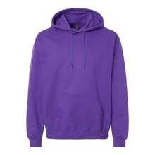 Gildan Unisex Adult Softstyle Fleece Midweight Hoodie (Purple) - 285gsm - Purple - View 1