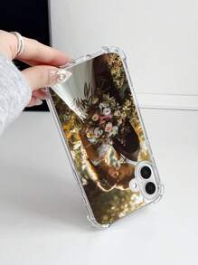 1pc Customized Photo TPU 1.0 Transparent Phone Case Compatible With Iphone 15 Pro Max/Compatible With IPhone 16 Pro Max/Compatible With IPhone 17 Air/Compatible With IPhone 17 Pro Max, S24U/A36/A17, And Other Models,International Version, Not The Domestic Version, Customized Gifts - Clear - View 6