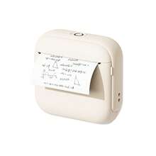 Mini Bluetooth Self-Adhesive Portable Thermal Label Printer For Business Home Office Wireless Inkless Logo Sticker Printer