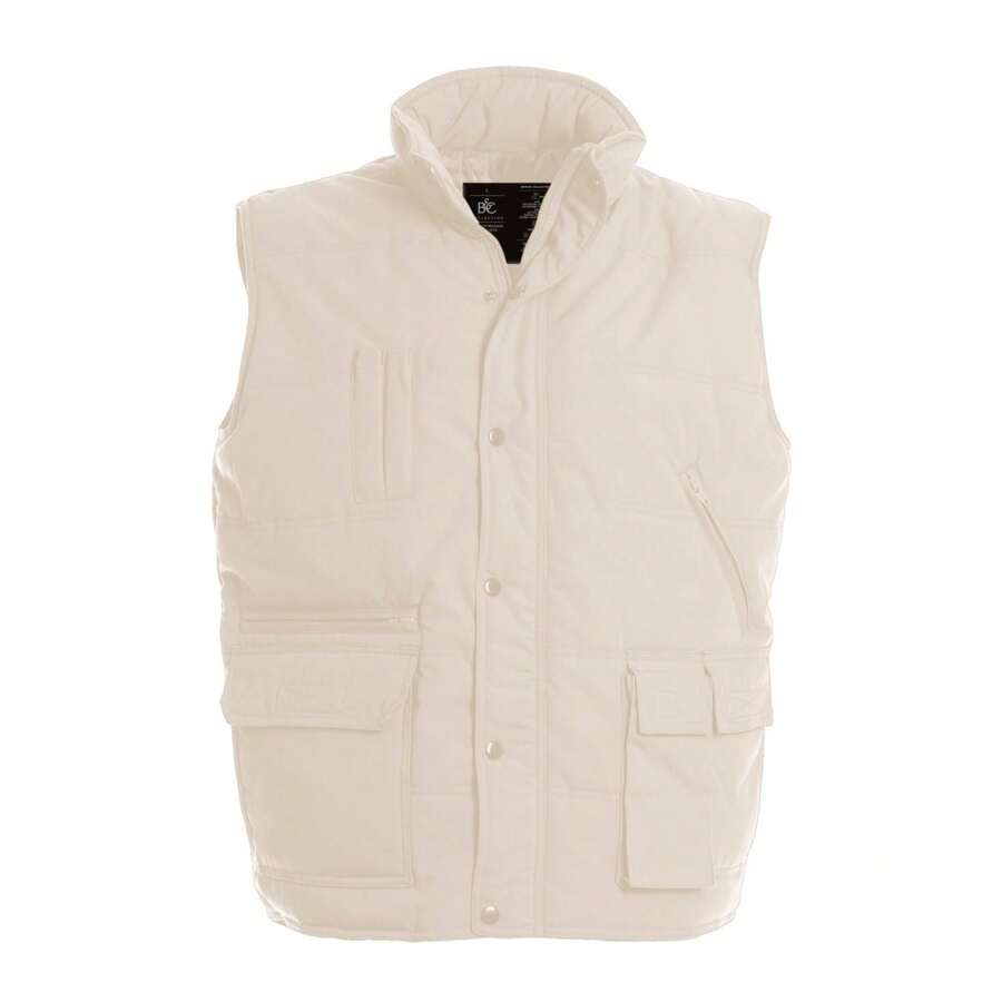 Mens Explorer Body Warmer (Beige) - Beige - View 1