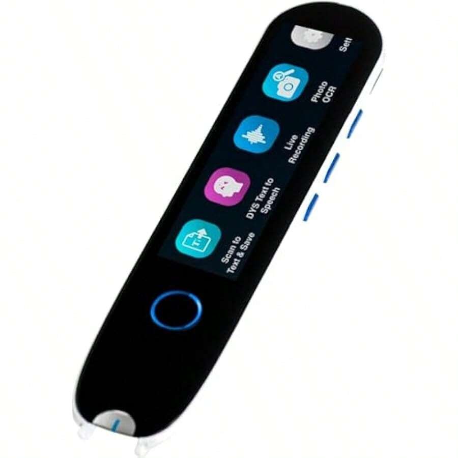 IRISPen Reader 8 Reading Pens: Portable Scanner Scanner Pen OCR 48 Languages Offline Document Scanner Dyslexia Scanner Offline Voice Synthesis Digital Highlighter Photo OCR Readiris PDF - as pic - View 1