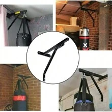 Soporte de pared estándar para saco de boxeo de alta resistencia 17in, soporta hasta 45kg