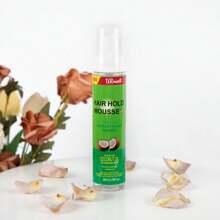 100/207ML Olive Oil Enriched Hair Hold Mousse - Long-Lasting, Anti-Frizz, Moisturizing Formula For Normal Hair - Perfect For Curly Hair Styling And Humidity Control