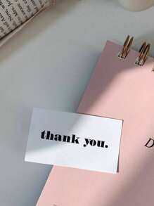 36pcs/48pcs/72pcs "Thank You" Square/Round Shape Simple Instagrams Gift Stickers, Decoration Stickers, Thank You Labels, Dessert Stickers Valentine Day