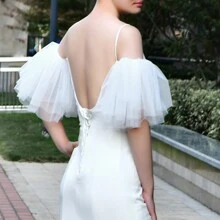 Popular Wedding Accessories, Bride Arm Decoration, Multi-Layer Mesh Arm Sleeve, Elastic Design, Elegant & Romantic Wedding Supplies