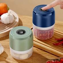 Electric Mini Garlic Chopper USB Meat Grinder - Sturdy And Durable Kitchen Tool For Crushing Garlic, Ginger, And Vegetables