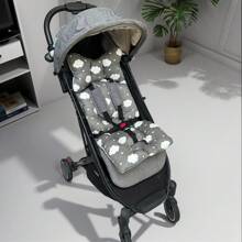 ICOPUCA 婴儿推车座垫，柔软透气，加厚设计，3D网眼，通用型婴儿推车垫，高脚椅套，男女宝宝均适用 - 彩色 - 查看 15