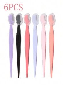 24pcs Women's Eyebrow Razors Various Colors Eyebrow Razor Set, Hair Removal Tool To Easily Remove Facial Hair, Straight Handle Eyebrow Grooming Tool, Unisex Epilator With Protective Cover, Suitable For Beginners To Avoid Scratching Face Or Body.