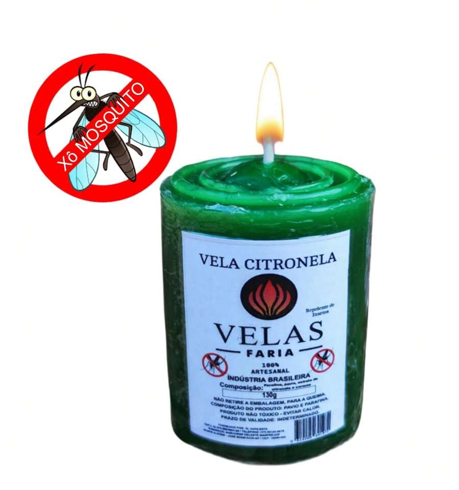 Citronella Candle Mosquito Repellent Extra Strong 100% Pure Paraffin ...