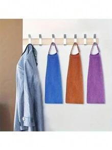 1pc/2pcs African Nylon Exfoliating Bath Towel, Soft Exfoliating, Lathers Up, Bathroom Essential, Back To School Must-Have - Color - View 6